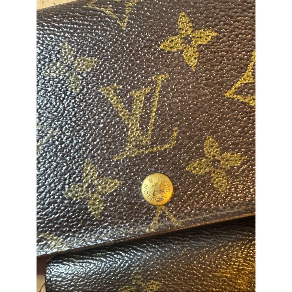 Louis Vuitton Monogram Tresor wallet & Card case ✨ Vintage & Authentic ✨ - Picture 4 of 13